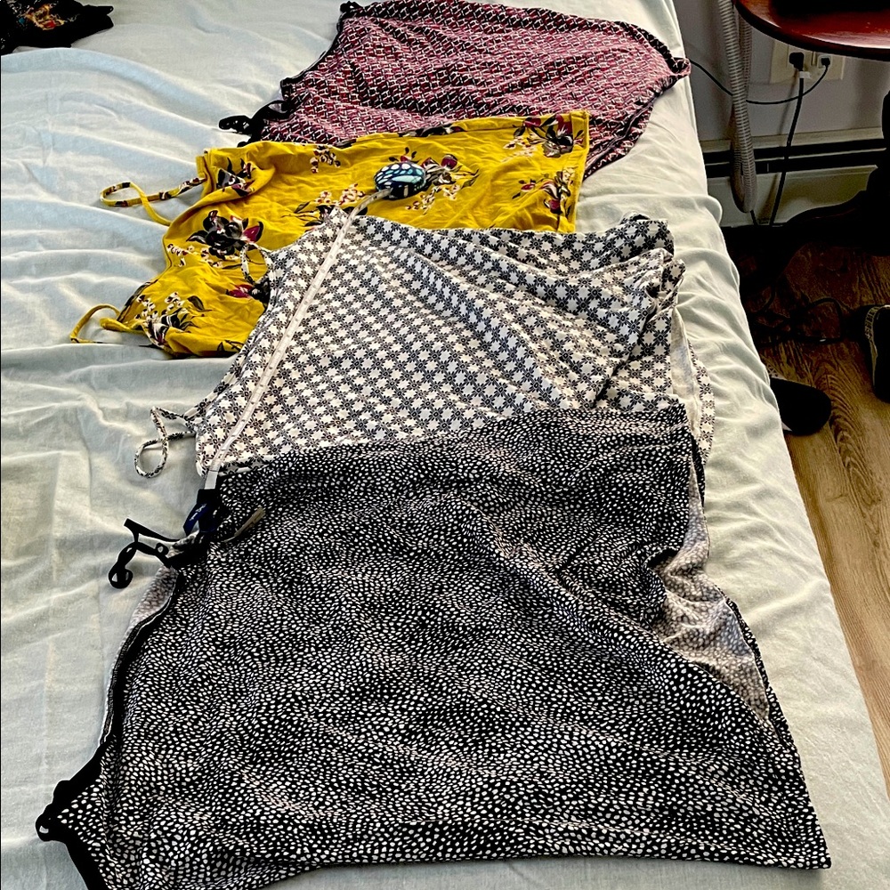 Ann Taylor strappy tank tops Size large